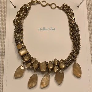 Vintage Stella & Dot Jacqueline statement necklace